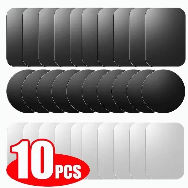 Phone Accessories Holder Car - 5/10 pièces Plaques Métalliques Magnétiques Autocollantes