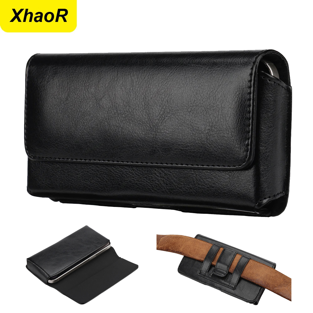 Phone Accessories Men - Étui universel en cuir avec clip