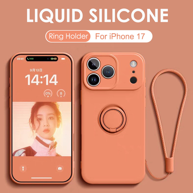 Phone Accessories Ring - Coque de téléphone magnétique en silicone