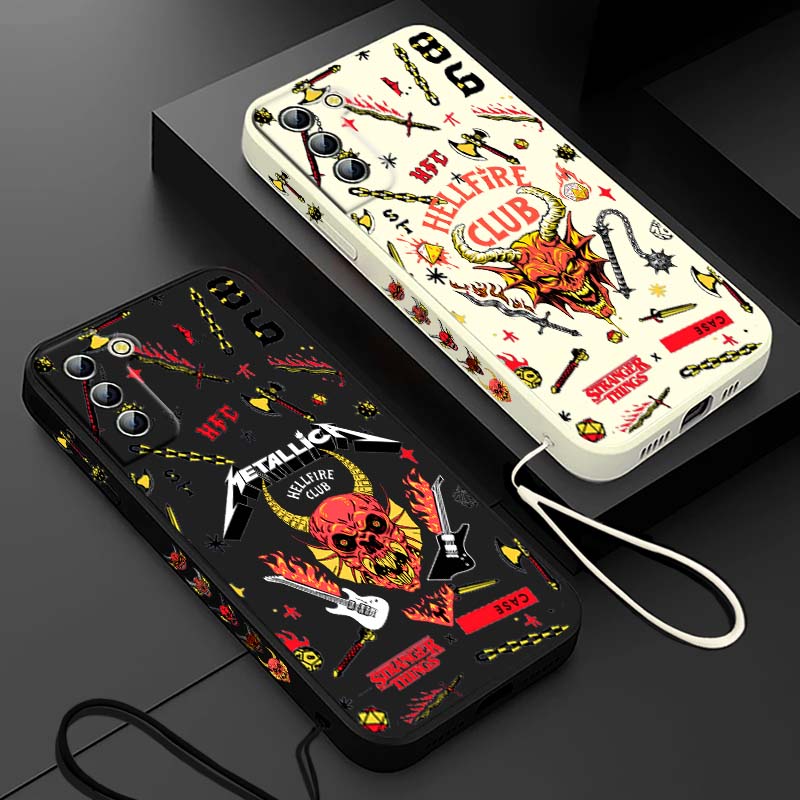 Phone Accessories Samsung - Coque de téléphone liquide avec cordon