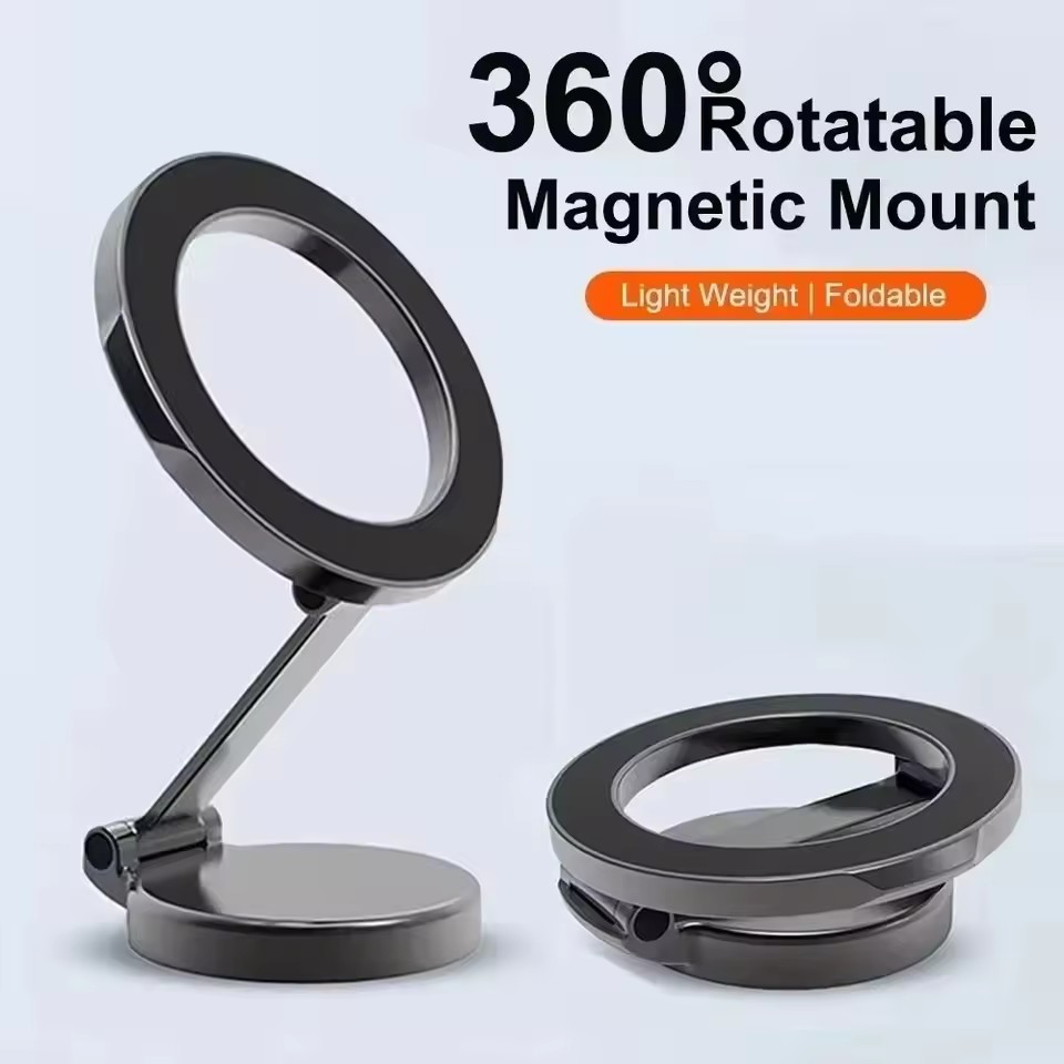 Phone Accessories Holder Car - Support magnétique pliable pour téléphone portable
