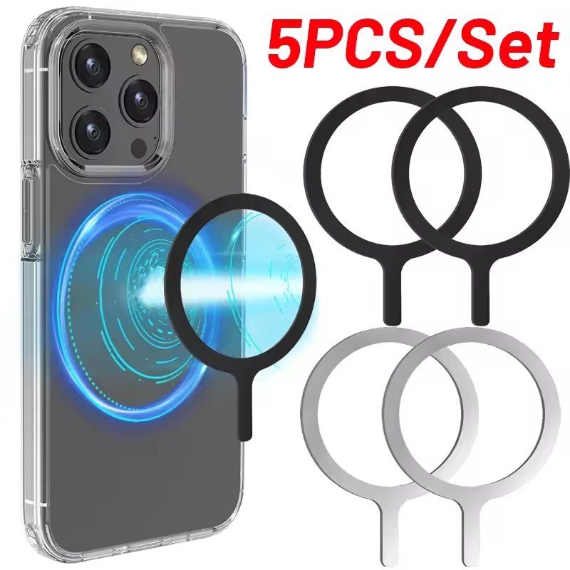 Phone Accessories Ring - 5-1 autocollants adhésifs pour chargeur sans