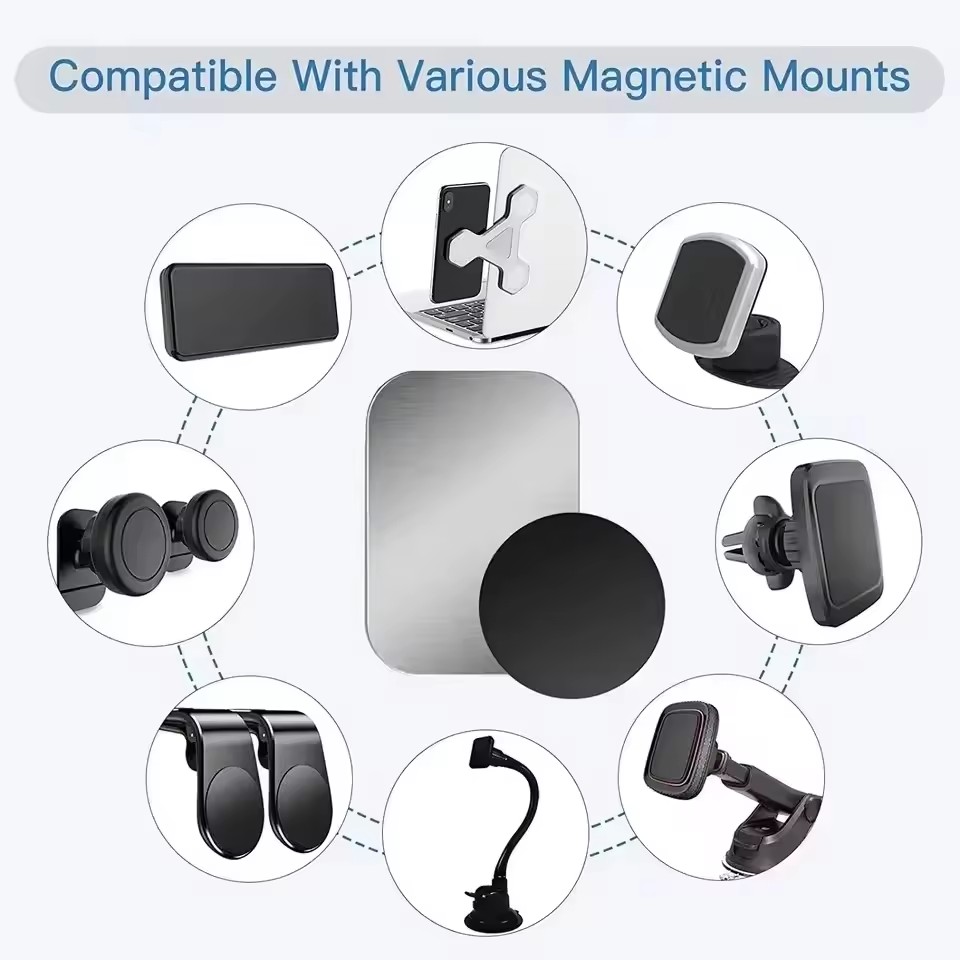 5/10 pièces Plaques Métallique - Phone Accessories Holder Car avis et prix