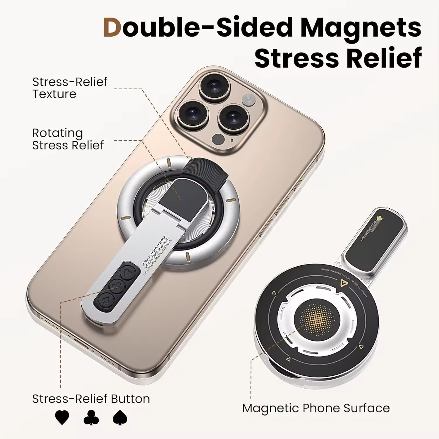 Support de téléphone magnétiqu - Phone Accessories Men avis et prix