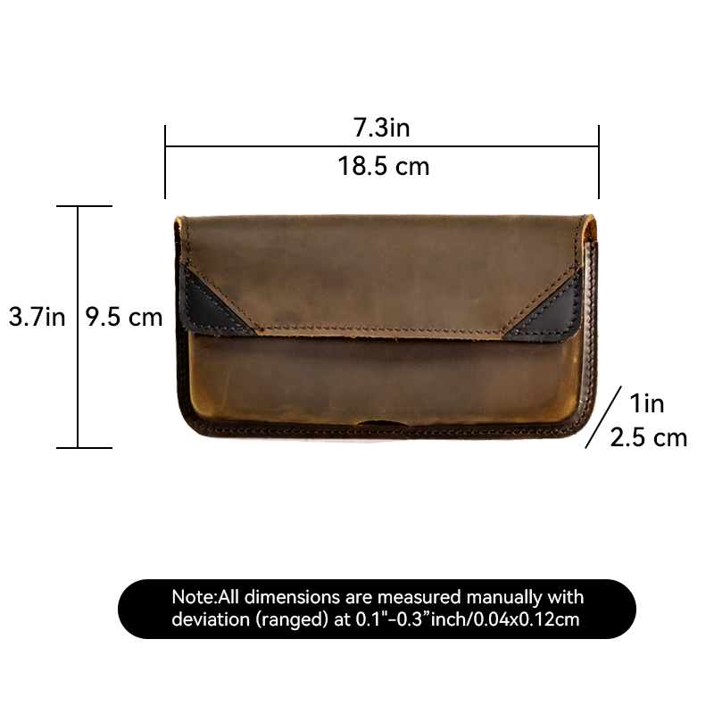 Sac banane en cuir véritable p - Phone Accessories Men avis et prix
