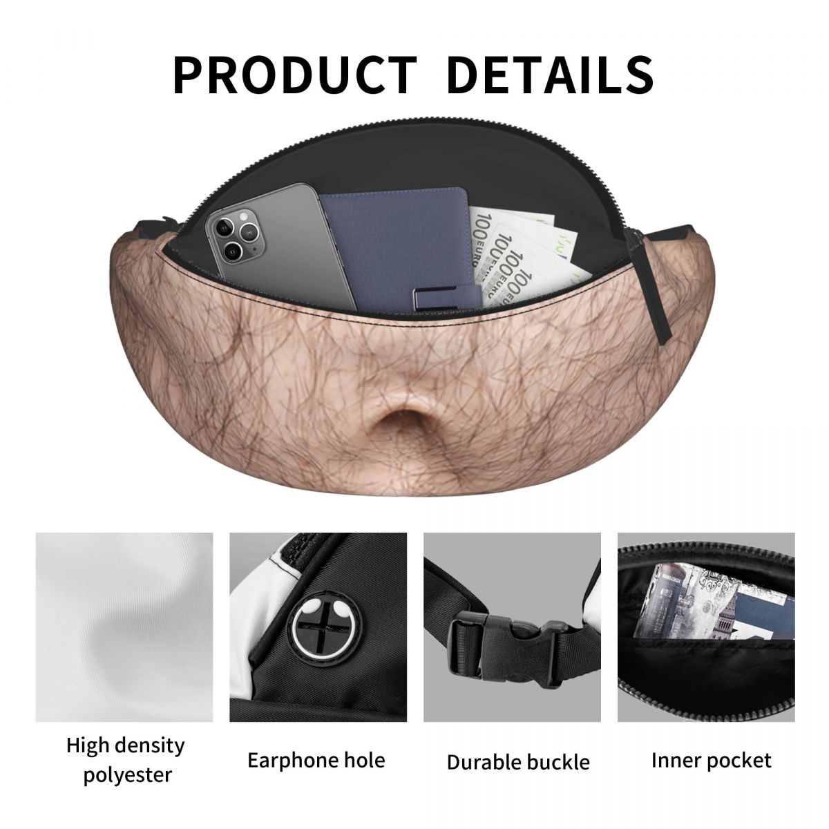 Sac banane bière gros ventre h - Phone Accessories Men avis et prix