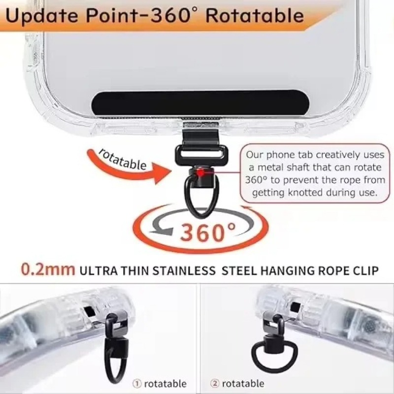 Clip de fixation rotatif à 360 - Phone Accessories Ring avis et prix